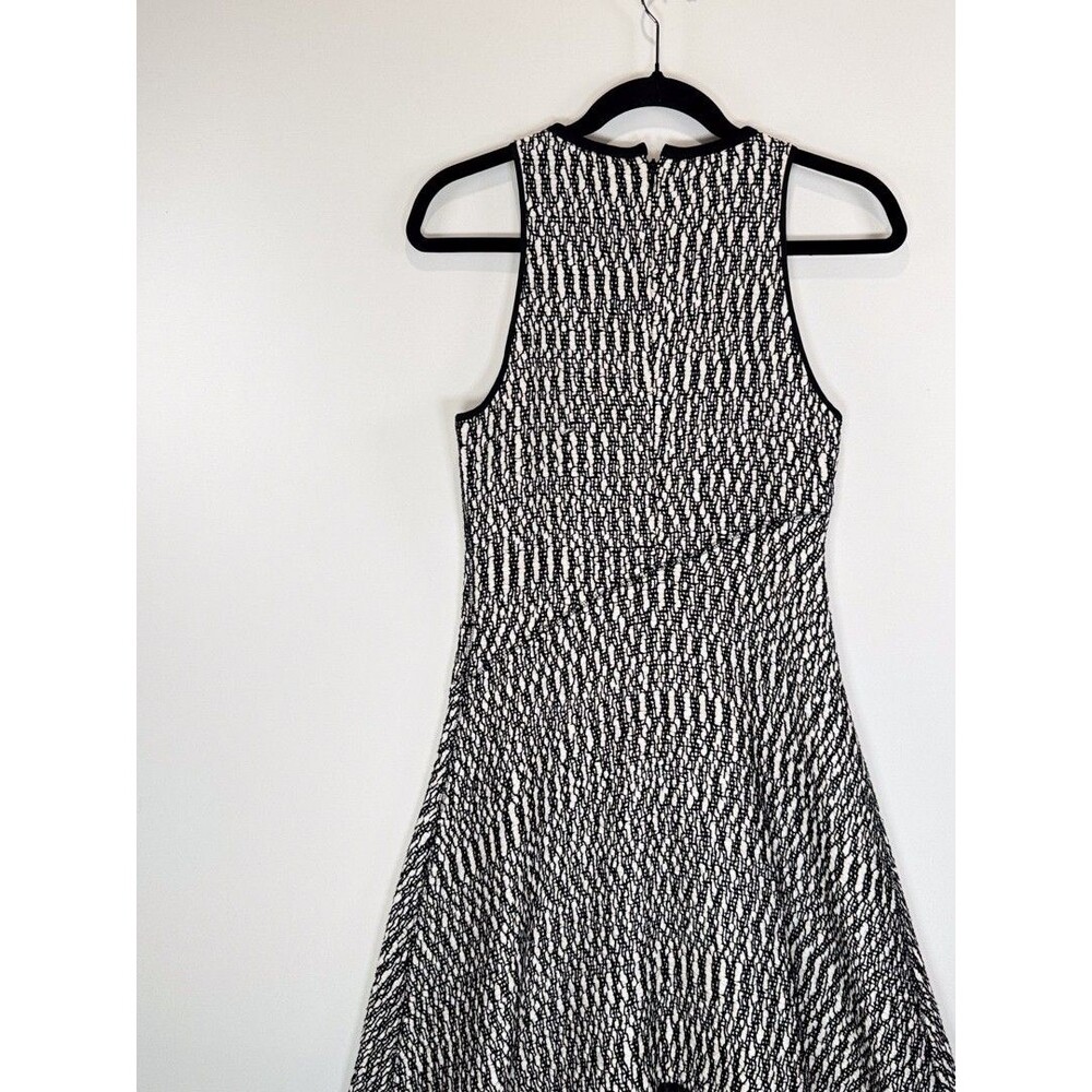 10 Crosby Derek Lam Womens Dress Gray Asymmetric Boucle Silk Mini A Line Size 6 - Picture 9 of 12
